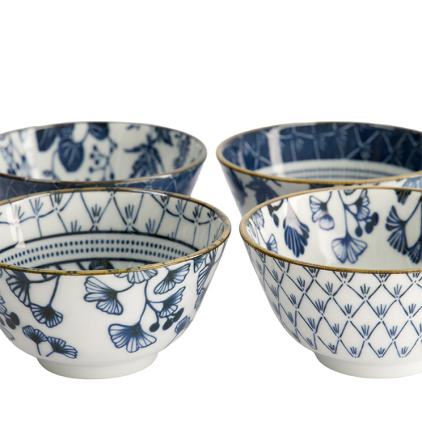 TDS, Schalen Set, Flora Japonica, 4-tlg., Ø 12 cm, Art. Nr. 16700