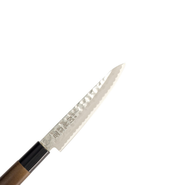 Stainless Steel Cooking Knife Petty  (Vegetable knife) 120mm Hammered Style  at g-HoReCa (picture 3 of 5)