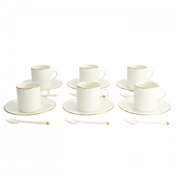TDS, Espresso Set, Nippon White, 18-tlg., 80 ml, Art.-Nr. 16783