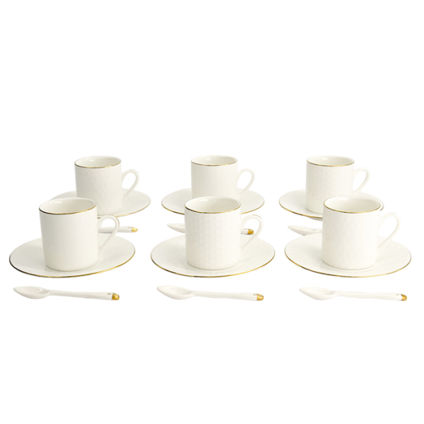 TDS, Espresso Set, Nippon White, 18-tlg., 80 ml, Art.-Nr. 16783