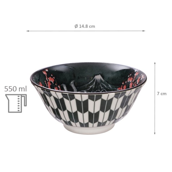 TDS, Schale, Asakusa, Ø 14,8 x 7 cm (550 ml) - Art Nr.16856