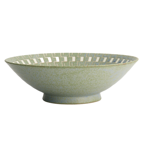 TDS, Noodle Bowl, Mixed Bowls Ohachi, Green, Ø25.4x7.8cm 1600ml, Item No. 16866