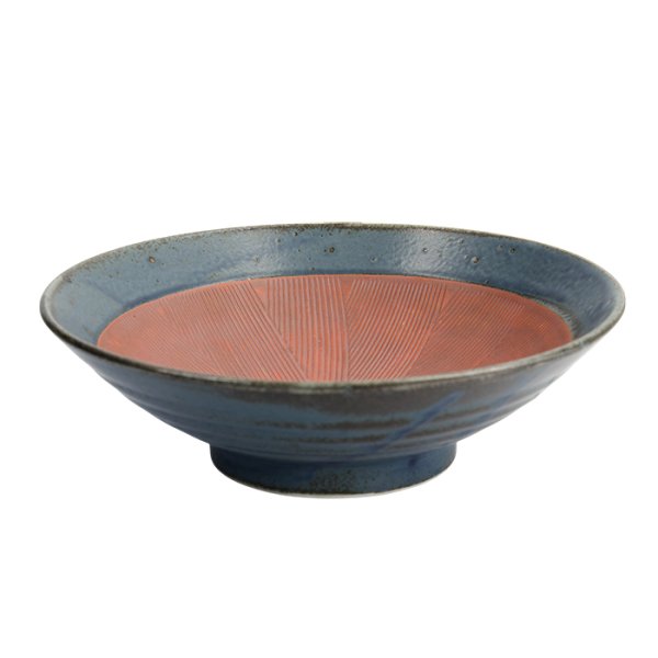 Schale Wabi Kon Nezumi Grün, Porzellan, Ø 24,5 × 7,5 cm, 1,4 l, Art.-Nr. 17034