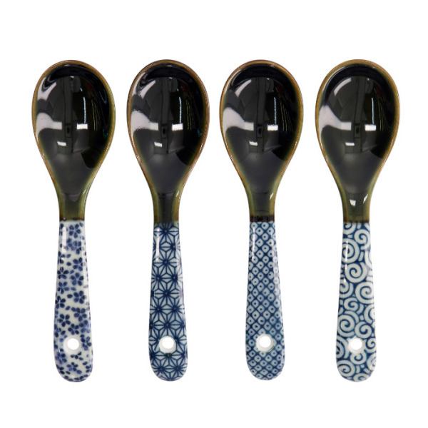 TDS, 4 Löffel, 15 cm, Blau, Art Nr. 17103