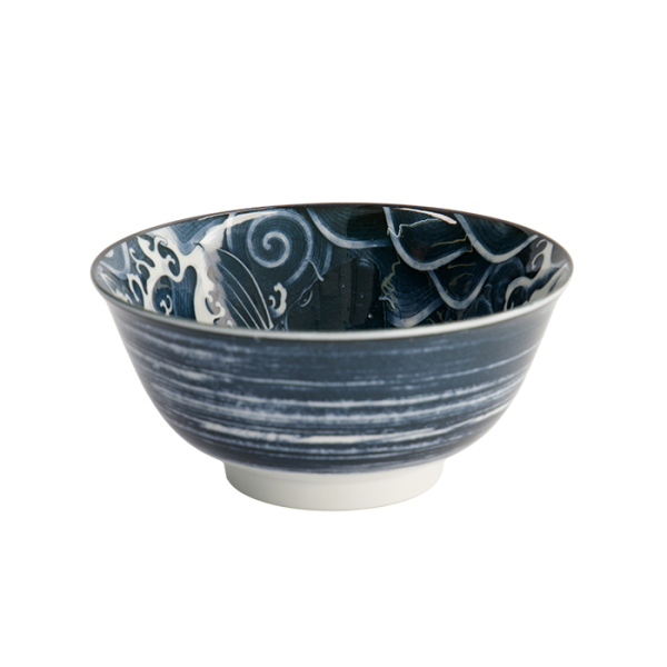 Darkgrey Japonism Bowl at g-HoReCa (picture 2 of 6)