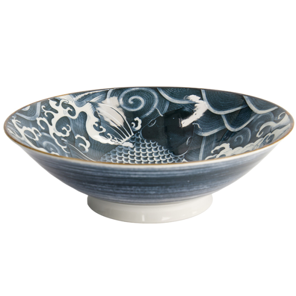 Darkgrey Japonism Bowl at g-HoReCa (picture 2 of 6)