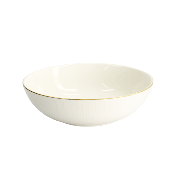 TDS, Schale, Nippon White, Lines, Ø 21 x 6,3 cm - Art Nr. 17164