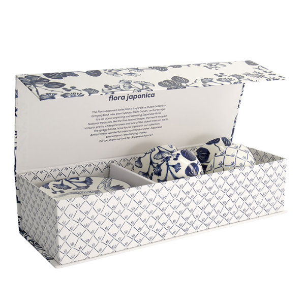 TDS, Cup Set with saucers, 8-piece set, Flora Japonica, 100 ml, Item No. 17456