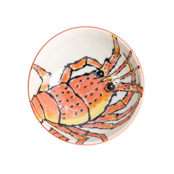 Saucenschale Seafood Hummer Rot, Porzellan, Ø 9,5 × 3 cm, 150 ml, Art.-Nr. 17774