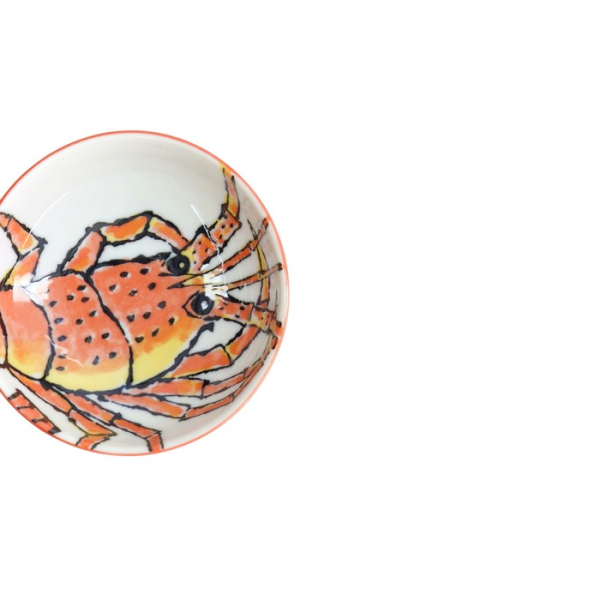 Saucenschale Seafood Hummer Rot, Porzellan, Ø 9,5 × 3 cm, 150 ml, Art.-Nr. 17774