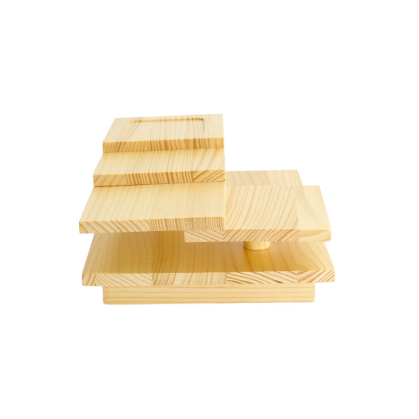 TDS, Wooden Sushi Geta, Kitchenware, 25,4 x 17 x 8,2 cm, Art.-Nr. 17858