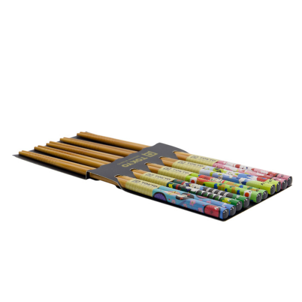 TDS, Chopstick Set, Kawaii A2-20, Kitchenware, 5 pair, 22 cm, Item No. 17912