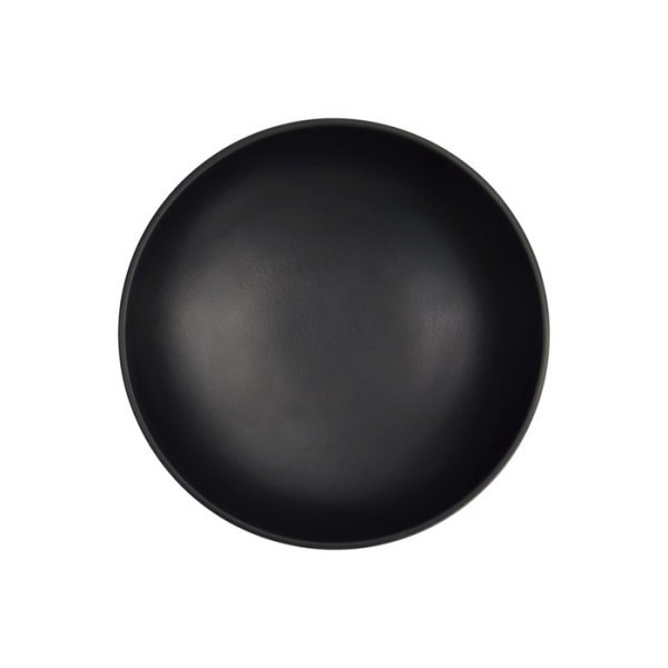 Bowl Black, Melamine, Ø 22.6 × 7.5 cm, 950 ml, Item No. 18235