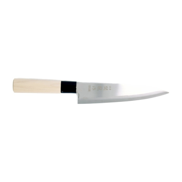 Gyuto-Messer (Fleischmesser), Edelstahl, Klinge 18 cm
