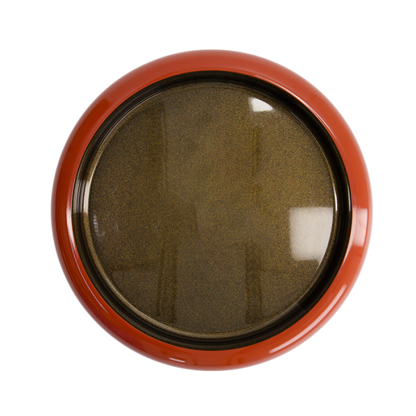 TDS, Sushi Oke, Outer 33.8x6.8cm Inner 28.4x4.7cm, Orange/Gold - Item No. 18319