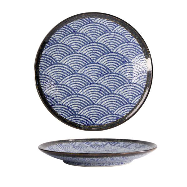 Aisai Seigaiha Plate at g-HoReCa (picture 1 of 6)