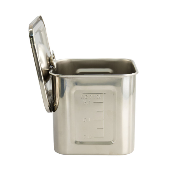 TDS, Saucenbehälter aus Edelstahl, 13,5 cm 2,3 L, Art Nr. 18666