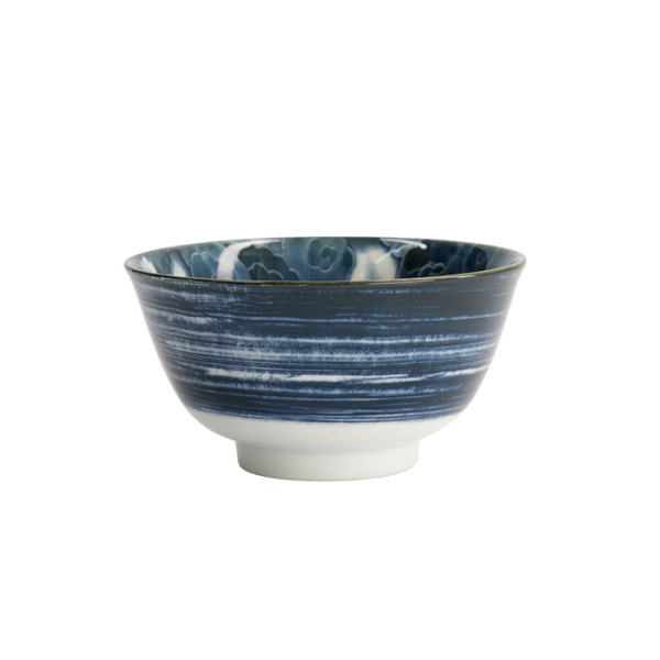 TDS, Japonism, Bowl, Darkgrey, Ø 12.7 x 6.8 cm, Lion, Item No: 18700