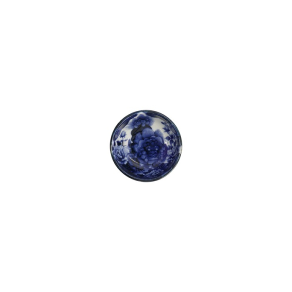 Sauce Bowl Japonism Lion Blue, Porcelain, Ø 8.7 × 3.7 cm, 95 ml, Item No. 18753