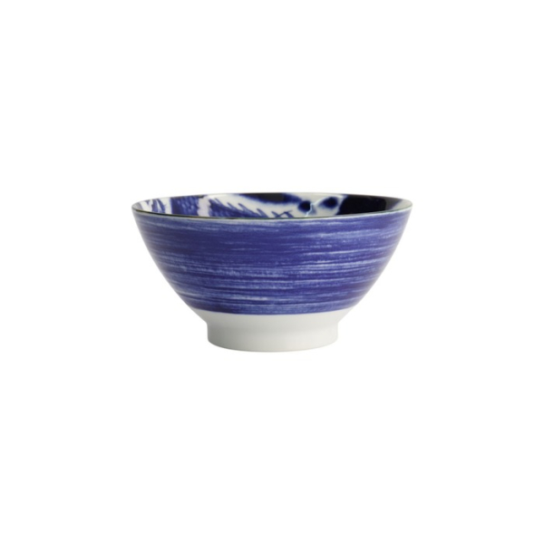Rice Bowl Japonism Dragon Blue, Porcelain, Ø 18 × 9 cm, 1 l, Item No. 18762