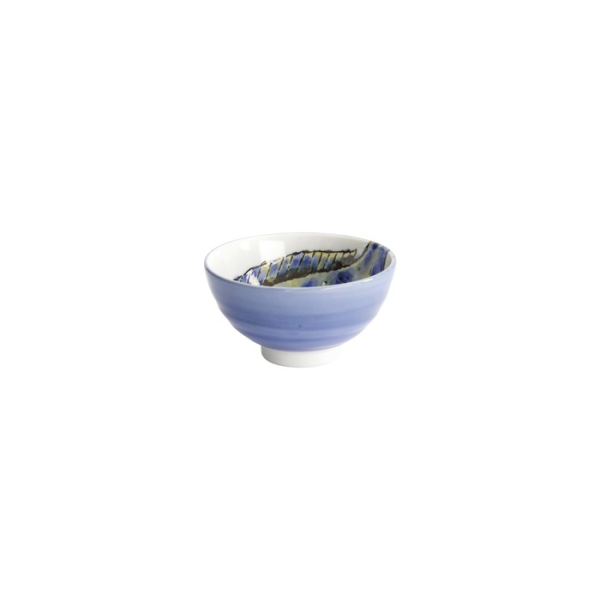 Reisschale Seafood Hirame Blau, Porzellan, Ø 11,2 × 6,2 cm, 300 ml, Art.-Nr. 18881