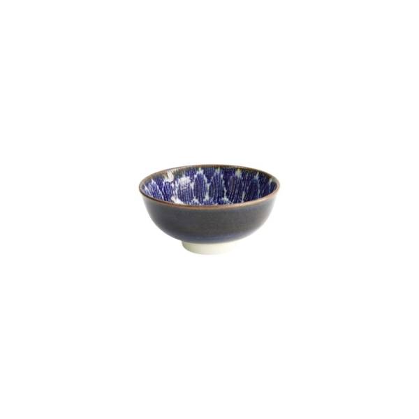 Bowl Ohuke Dahlia Blue/White, Porcelain, Ø 11.8 × 5.5 cm, 300 ml, Item No. 18894