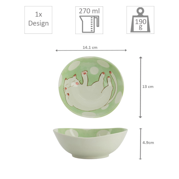 Neko Maruke,270ml Bowl at g-HoReCa (picture 5 of 5)