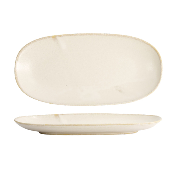 Titanium Matte Teller Oval Teller bei g-HoReCa (Bild 1 von 5)