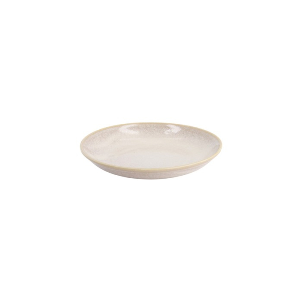 Plate Titanium Matte White, Porcelain, Ø 16.5 × 2.5 cm, Item No. 20370