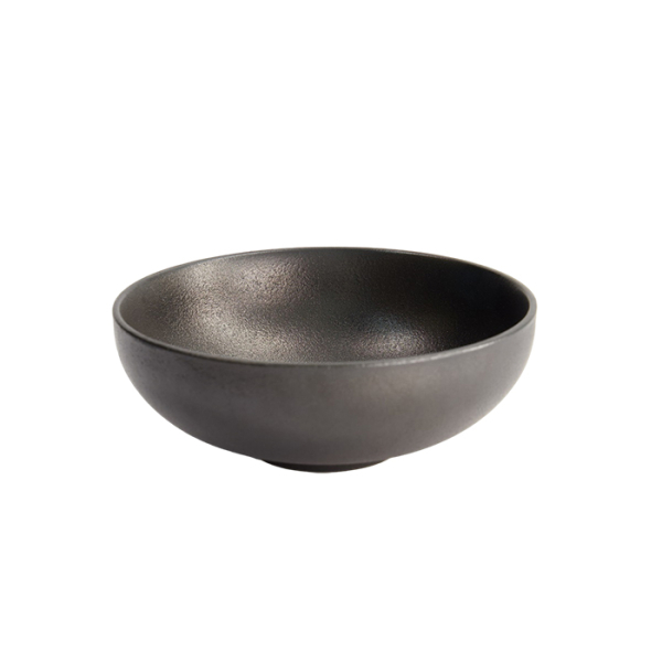 Ø 16x5.9cm 630ml Yuzu Black Round Bowl at g-HoReCa (picture 2 of 6)