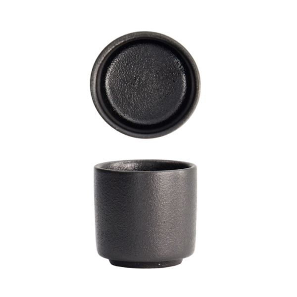 Art.-Nr. 20399 Yuzu Schwarz Sake-Tasse Ø 4.7x4.5cm 50ml  bei g-HoReCa (Bild 1 von 6)