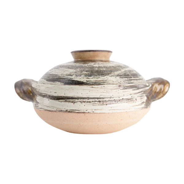 Grey Brush Donabe Earthen Casserole at g-HoReCa (picture 1 of 4)