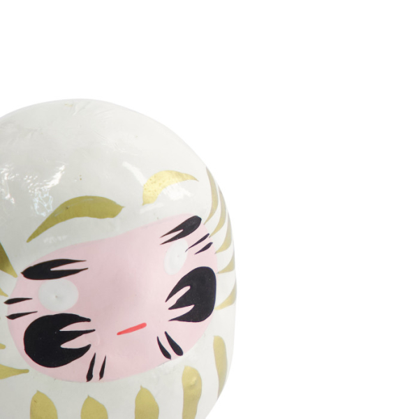 TDS, Daruma, Dekoration, Weiß, Ø 4 cm - Art Nr: 20708