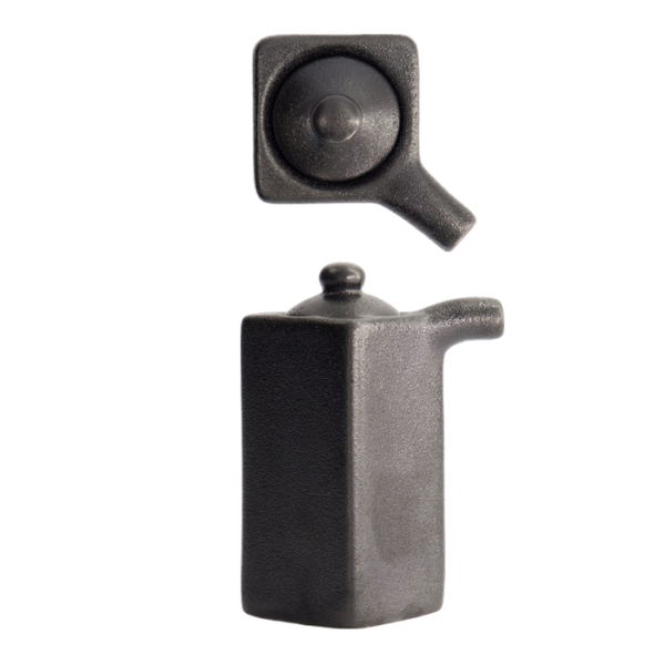 4.5x10.5cm 85ml Yuzu Schwarz Serie Sojasaucenspender bei g-HoReCa (Bild 1 von 7)