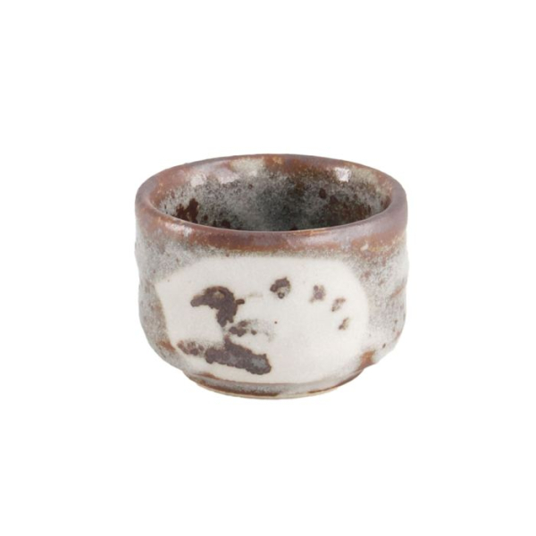 Grey Shino Ø 6.5x5cm Sake Becher bei g-HoReCa (Bild 1 von 3)