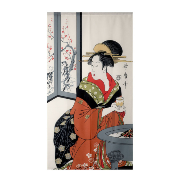 Goodwill Bijin-Ga Brazier Noren (curtain for doors) at g-HoReCa