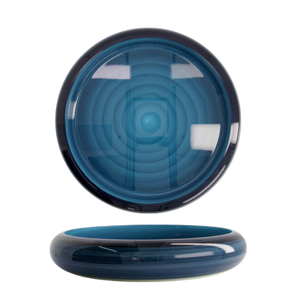 TDS, Sushi Oke, Outer 43.8x7.4cm Inner 37.6x5.2cm, Blue Azure- Item No. 20855