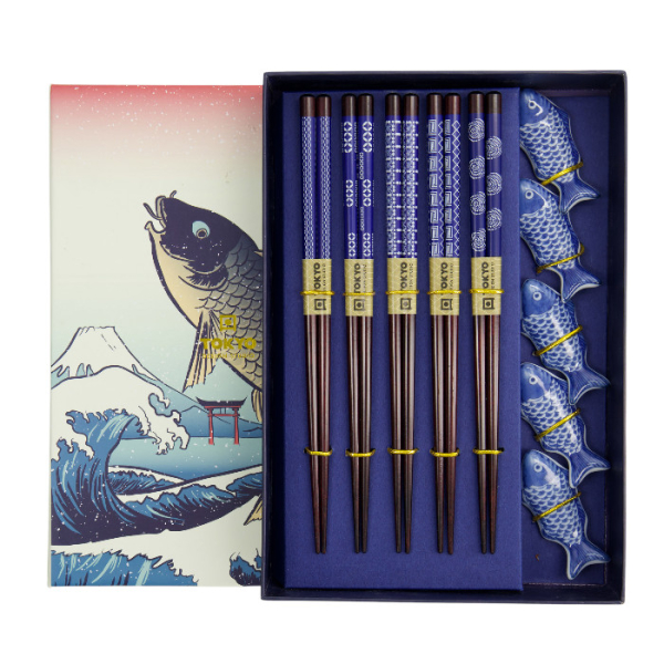 Fish incl. chopstick rests Chopstick Set at g-HoReCa (picture 1 of 3)