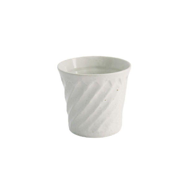 Kobiki White Ø 8.8x8cm 250ml  Sake Cup at g-HoReCa (picture 2 of 2)