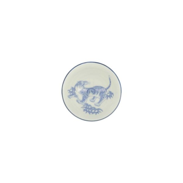 Rice Bowl Kawaii Tiger Blue, Porcelain, Ø 11.5 × 6 cm, 300 ml, Item No. 20983