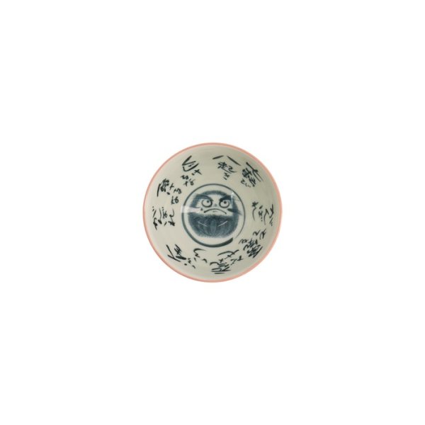 Rice Bowl Kawaii Daruma Pink, Porcelain, Ø 11.5 × 6 cm, 300 ml, Item No. 21007