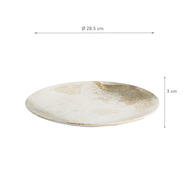 Yukishino Großer Runder Teller bei g-HoReCa (Bild 5 von 5)