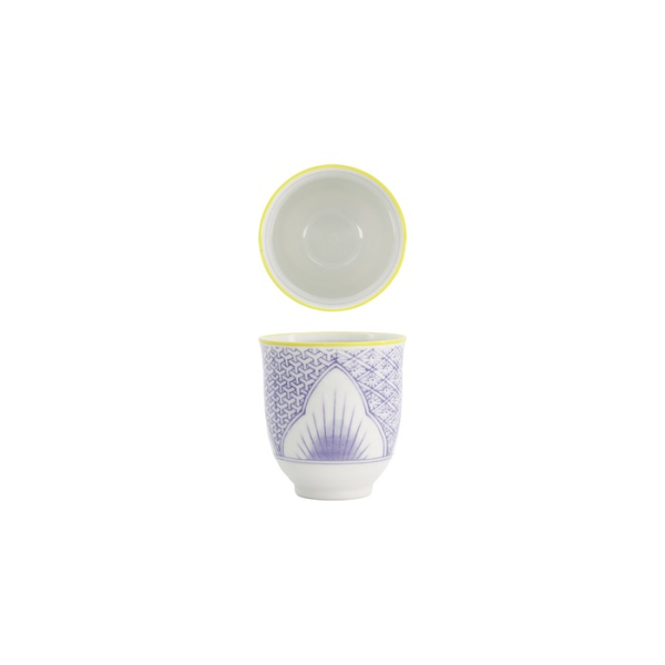 Tokyo Design Studio Becher Lily Flower Lila, Porzellan, Ø 7,8 × 8,2 cm, 250 ml