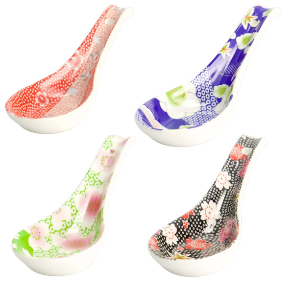 13.8x4.8cm - Kawaii Flower Soup Spoon at g-HoReCa 
