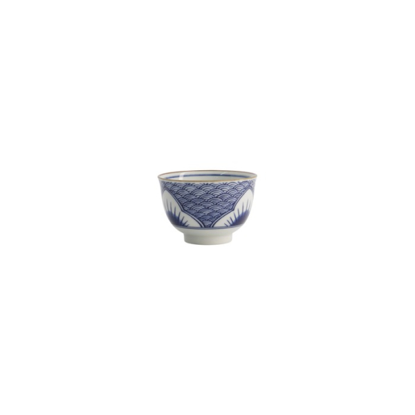 Cup Lily Flower Blue (Light blue), Porcelain, Ø 8.4 × 5.5 cm, 150 ml, Item No. 21194