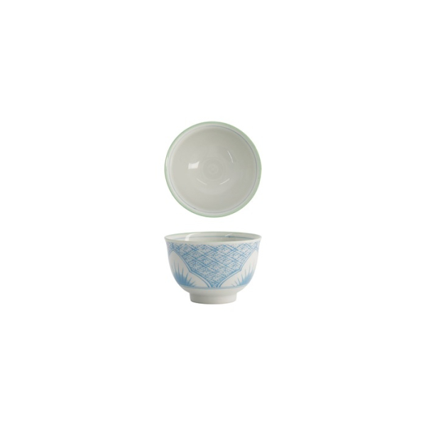 Tokyo Design Studio Tasse Lily Flower Hellblau, Porzellan, Ø 8,4 × 5,5 cm, 150 ml