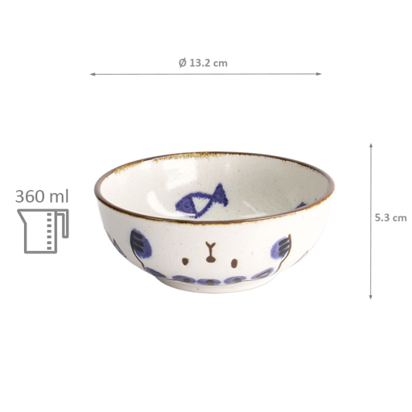 Kawaii Cat Neko Schale Bowl at g-HoReCa (picture 5 of 5)