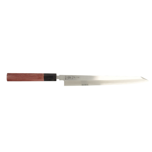 TDS, Messer, Masamoto Carbon Steel Kiritsuke(Purple Heart Octagon) (Filetiermesser), Kitchenware, 27 cm , Artikelnr.: 21392