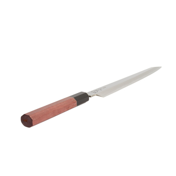 TDS, Messer, Masamoto Carbon Steel Kiritsuke(Purple Heart Octagon) (Filetiermesser), Kitchenware, 27 cm , Artikelnr.: 21392