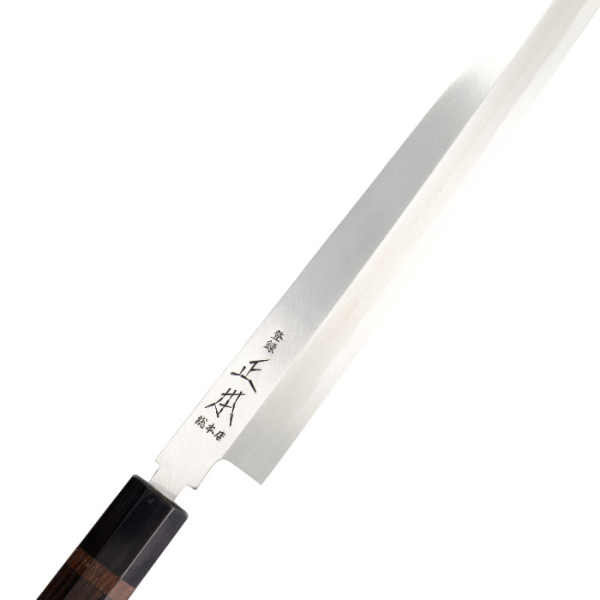 Kiritsuke-Messer Masamoto Carbon Steel Special Ebony Octagon (Filetiermesser), Klinge 27 cm, Art.-Nr. 21393